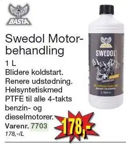 Harald Nyborg Swedol Motorbehandling tilbud