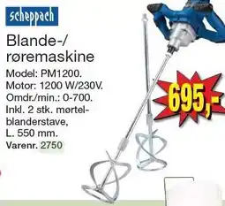 Harald Nyborg Blande-/røremaskine tilbud