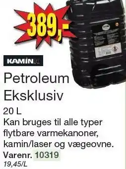 Harald Nyborg Petroleum Eksklusiv tilbud