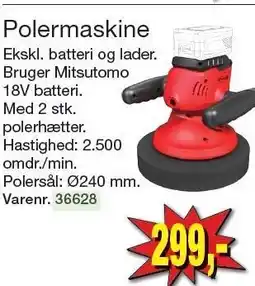Harald Nyborg Polermaskine tilbud