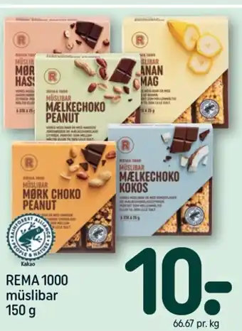 REMA 1000 REMA 1000 müslibar tilbud