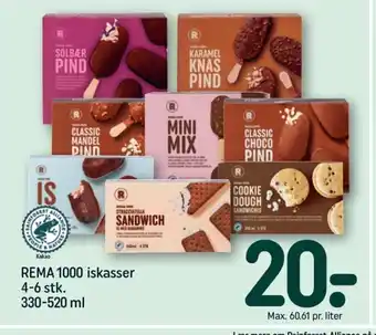 REMA 1000 REMA 1000 iskasser 4-6 stk. tilbud