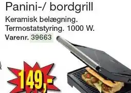 Harald Nyborg Panini-/bordgrill tilbud