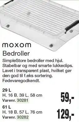Harald Nyborg Bedroller tilbud
