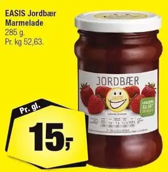 Calle EASIS Jordbær Marmelade tilbud