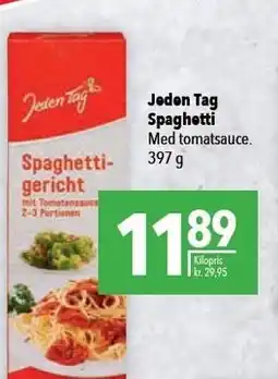 Citti Jeden Tag Spaghetti Med tomatsauce tilbud