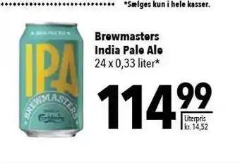 Citti CARLSBERG Brewmasters India Pale Ale tilbud