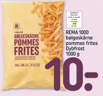 REMA 1000 REMA 1000 bølgeskårne tilbud