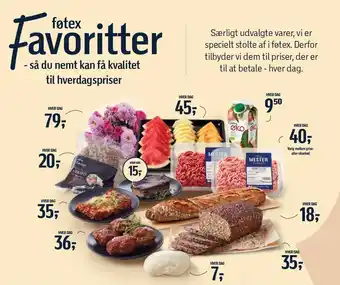 Føtex Føtex Favoritter tilbud