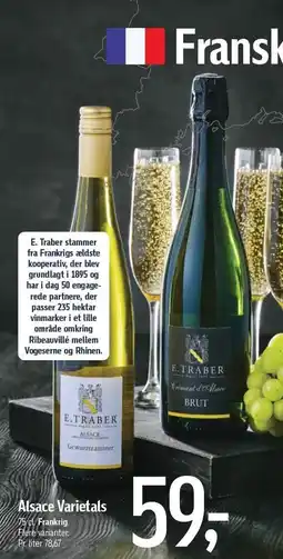 Føtex E. TRABER Alsace Varietals tilbud