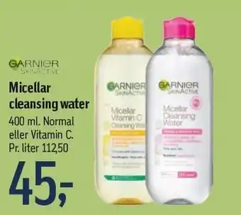 Føtex GARNIER Micellar cleansing water tilbud