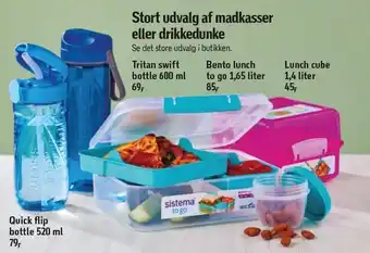 Føtex Stort udvalg af madkasser eller drikkedunke tilbud