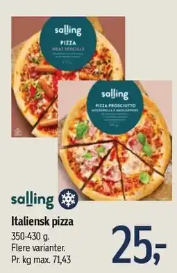 Føtex SALLING Italiensk pizza tilbud