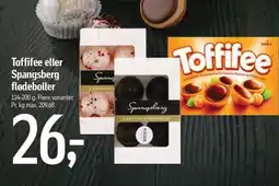 Føtex STORCK Toffifee eller Spangsberg flødeboller tilbud