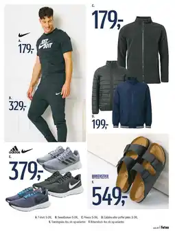 Føtex T-shirt, Sweatbukser, Fleece, Catalina eller puffer jakke, Træningssko eller Birkenstock tilbud