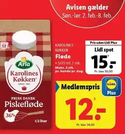 Lidl Fløde tilbud