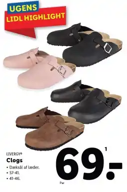 Lidl LIVERGY Clogs tilbud