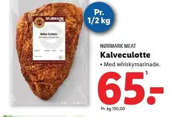 Lidl NØRMARK MEAT Kalveculotte tilbud