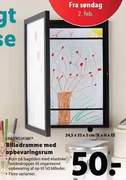 Lidl LIVARNO HOME Billedramme med opbevaringsrum tilbud