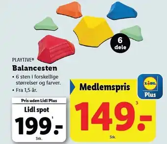 Lidl PLAYTIVE Balancesten tilbud