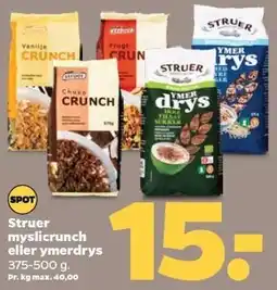 Netto Struer myslicrunch eller ymderdrys tilbud