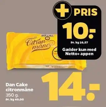 Netto Dan Cake citronmåne tilbud