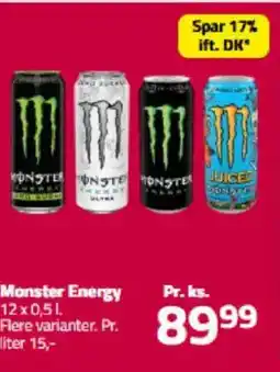 Fleggaard Monster Energy tilbud