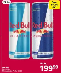 Fleggaard Red Bull tilbud