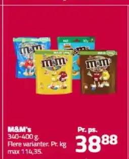 Fleggaard M&M'S tilbud