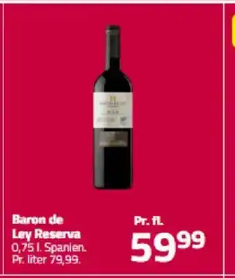 Fleggaard Baron de Ley Reserva . tilbud