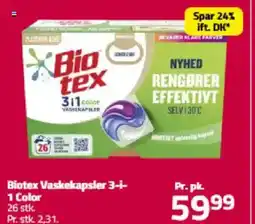 Fleggaard Biotex Vaskekapsler 3-i- tilbud