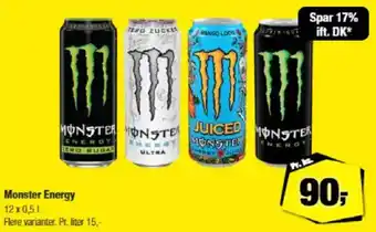 Calle Monster Energy tilbud