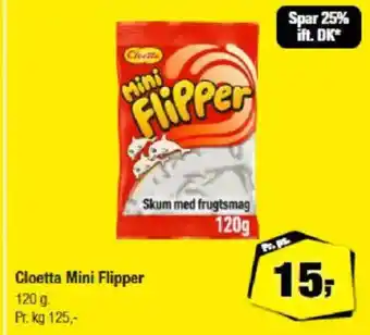 Calle Cloetta Mini Flipper tilbud