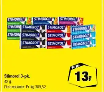 Calle Stimorol 3-pk. tilbud