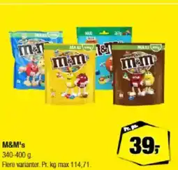 Calle M&m s tilbud