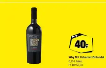 Calle Why Not Cabernet Zinfandel tilbud