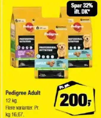 Calle Pedigree Adult. tilbud