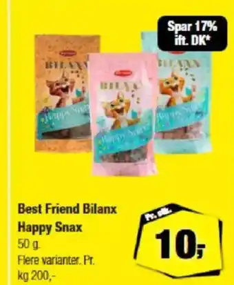 Calle Best Friend Bilanx Happy Snax tilbud