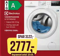 Skousen Electrolux VASKEMASKINE EF1611W84W tilbud