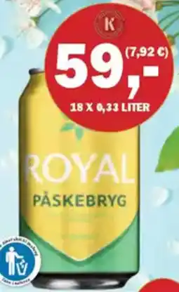 Købmandsgården Royal Påskebryg tilbud