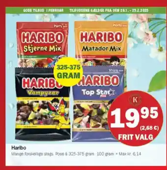 Købmandsgården Haribo tilbud