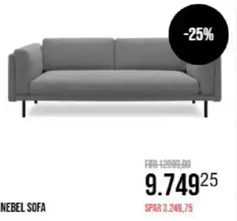 Ilva Nebel sofa tilbud