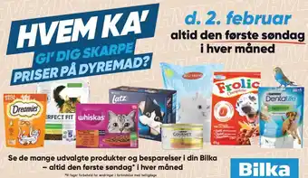 Bilka HVEM KA' GI' DIG SKARPE PRISER PÅ DYREMAD? tilbud