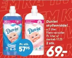 Bilka Dunlet skyllemiddel - 2 stk tilbud