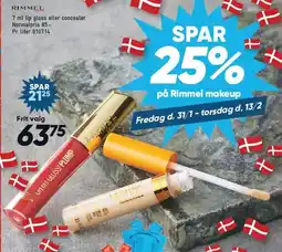 Bilka SPAR 25% på Rimmel makeup tilbud