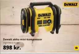 10-4 Byggecenter Dewalt akku mini-kompressor tilbud