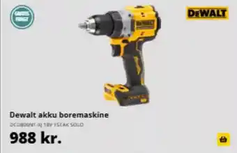 10-4 Byggecenter Dewalt akku boremaskine CORDONTISTAX SOLO tilbud