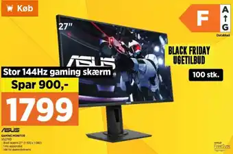 Power Gaming Monitor VG279Q tilbud