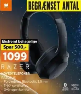 Power Razer HOVEDTELEFONER tilbud