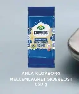 MENY ARLA KLOVBORG MELLEMLAGRET SKÆREOST tilbud